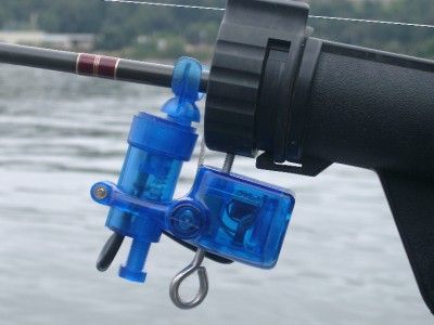  Alarm   Day Night Bank Boat Rod Holders & Sand Spikes Scotty Fish On