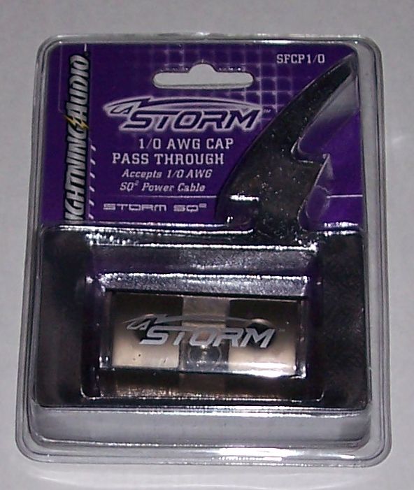 Lightning Audio Storm Flat 1 0 AWG Cap Pass Through