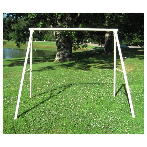 Flexible Flyer Lawn Swing Frame White 47201T