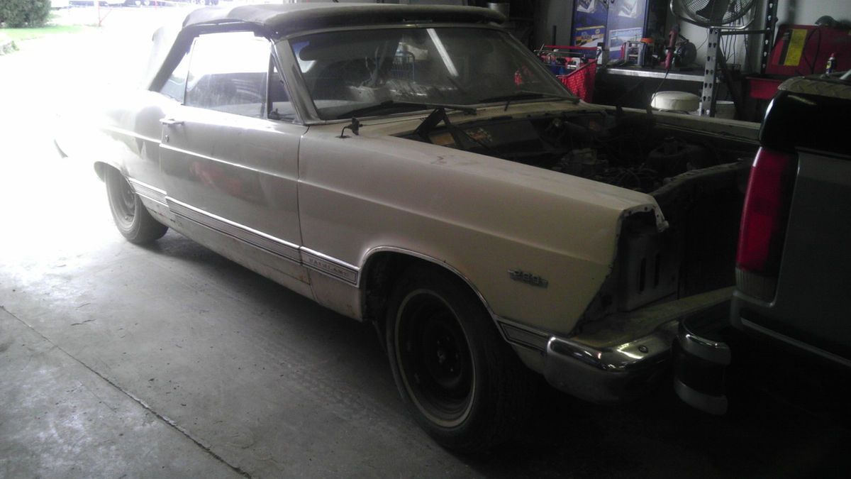 1967 FORD FAIRLANE 500 CONVERTIBLE PARTS CAR COMPLETE 289 AUTO 1967