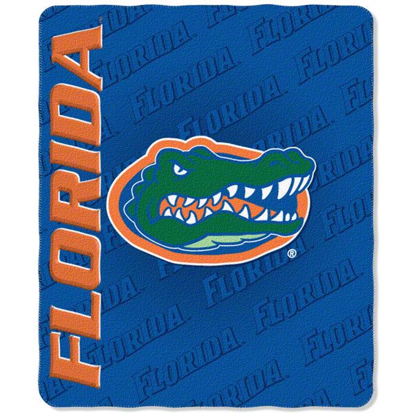 florida gators 50x60 mark series fleece throw