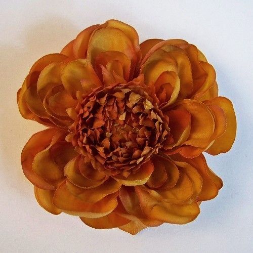  Dahlia Artificial Flower Hair Clip Pin Brooch Various Colors