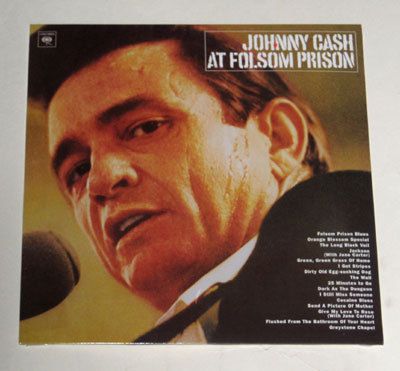 JOHNNY CASH   AT FOLSOM PRISON   12 VINYL LP   SEALED & MINT