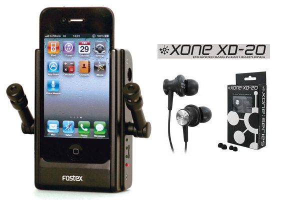 Fostex AR 4i Audio Interface for iPhone iPod + Allen & Heath Xone XD