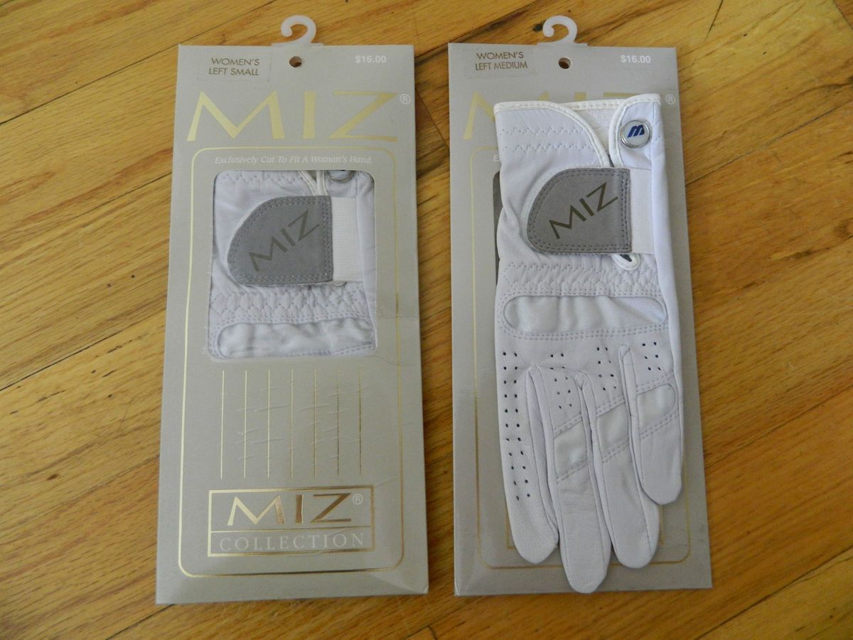 2 MIZUNO MIZ WOMENS GOLF GLOVES