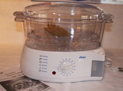 oster 5711 food steamer 6 1 qt new open box