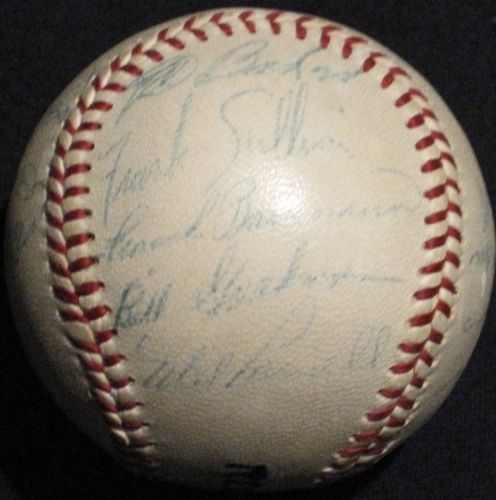 Ted Williams 1955 Red Sox Team Autograph Baseball JSA LOA HOF Auto BB