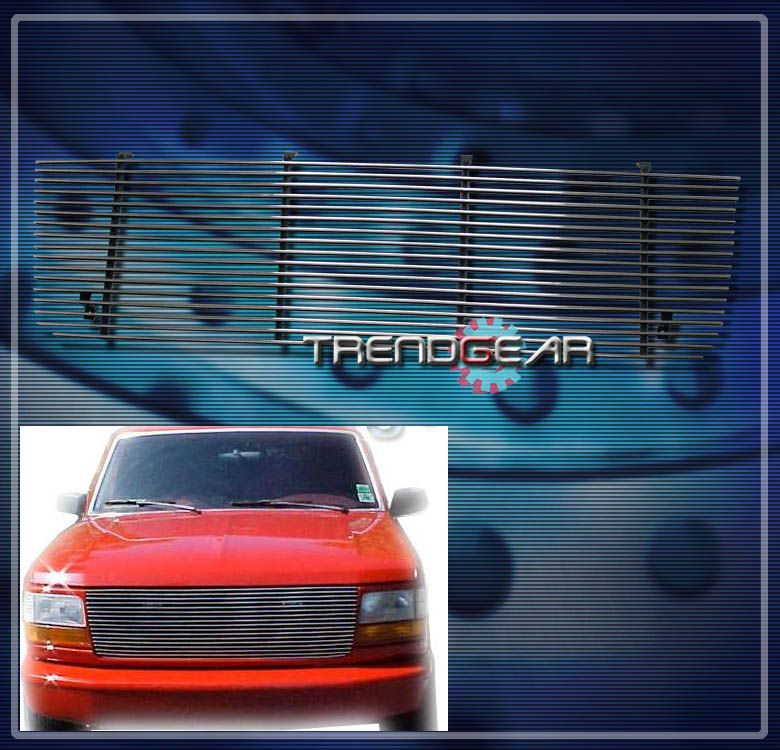 1992 1997 Ford Bronco F 150 F 250 F 350 Upper Billet Grille 1993 1994