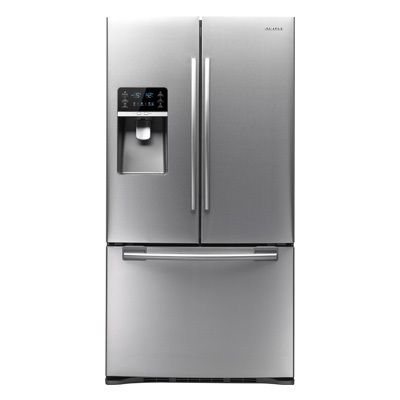  New Samsung French Door Refrigerator RFG296HDPN 28 5 CU Ft