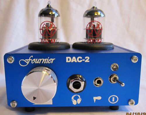 Fournier DAC 2 Tube Headphone Amplifier with USB DAC