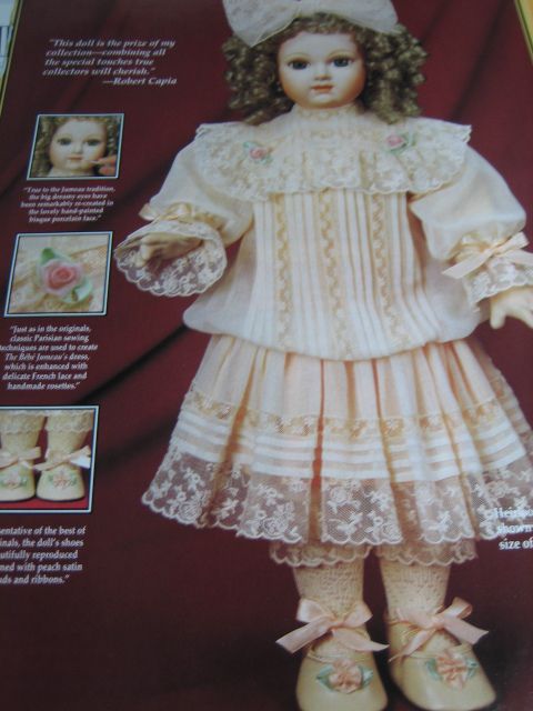 Franklin Heirloom BEBE Jumeau Doll Ad