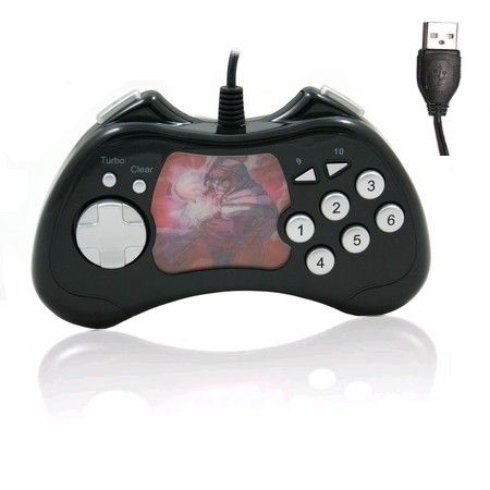  Light Ergonomic PC Computer Desktop Laptop USB Game Pad Joy Controller