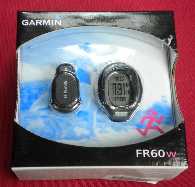 Garmin Forerunner FR60 Womens Watch Bundle HRM Foot Pod