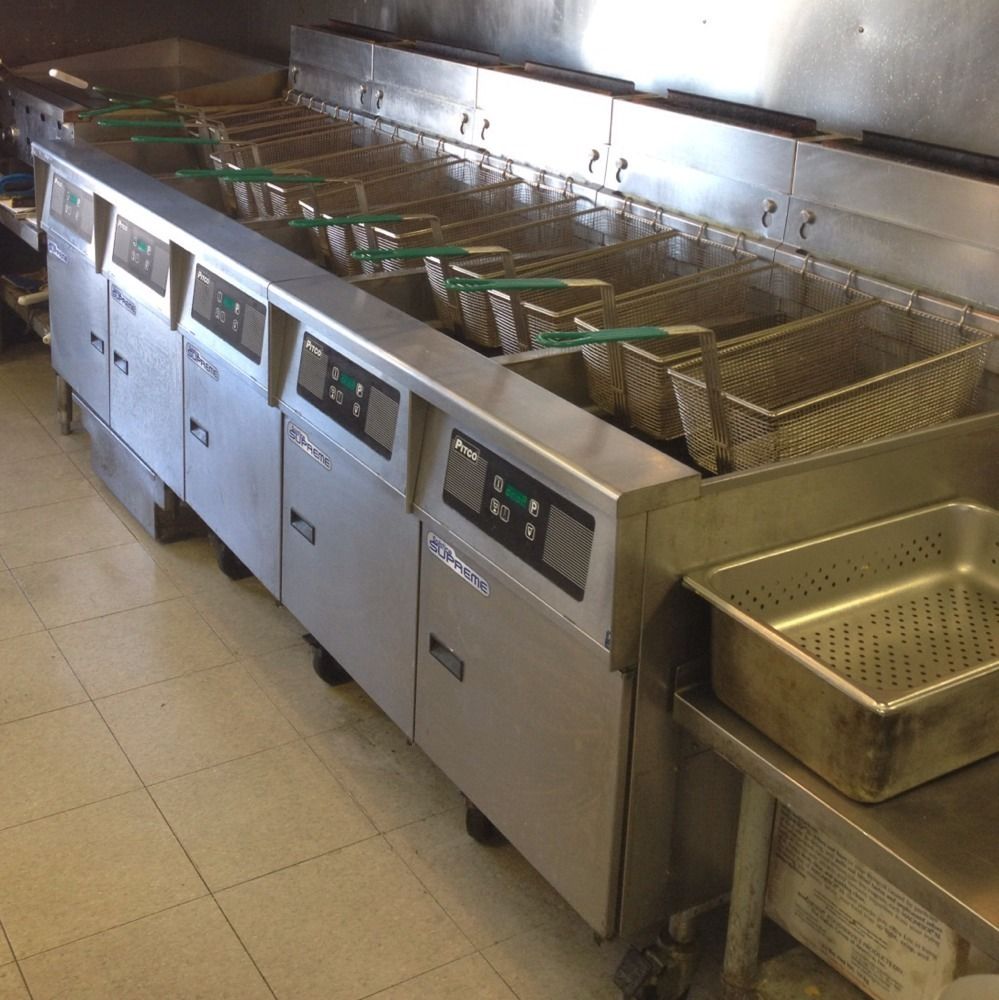  75 Soltice Supreme Fryers Five 5 75 Pound Fryers w Auto Filters