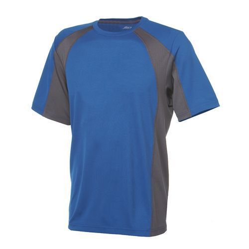 Mens BCG Mens Cool Skin Short Sleeve Crew Neck T Shirt XL Royal Blue