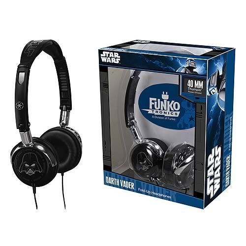 Funko Star Wars Fold Up Headphones   Darth Vader