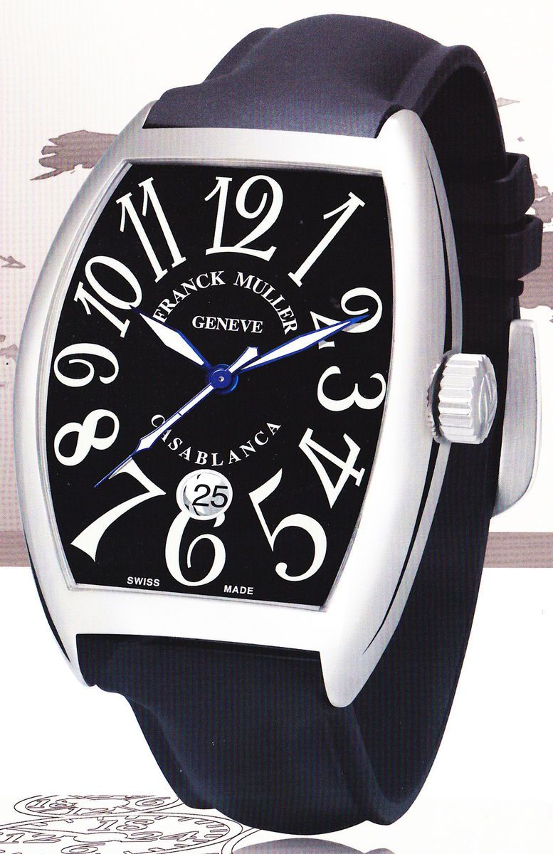 Franck Muller Casablanca Steel 9880 C DT AC PRVT New UNWORN