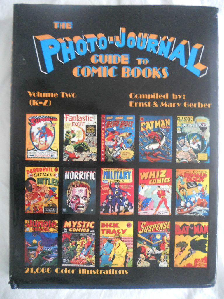 PHOTO JOURNAL GUIDE TO COMIC BOOKS Volume Two Excellent Great Book
