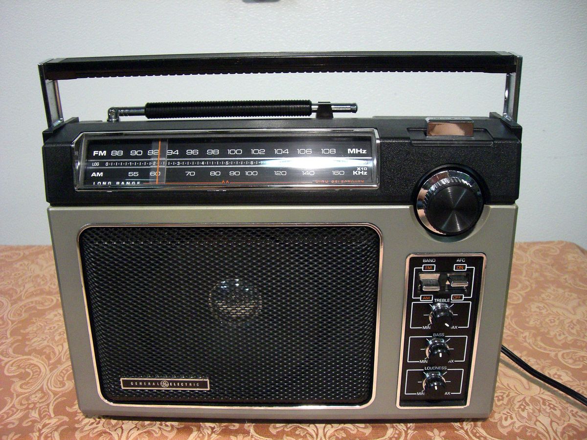  Superadio General Electric Super Radio Long Range Model 7 2880