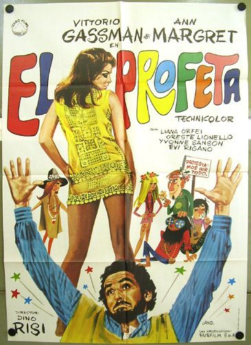 SK02 IL Profeta Vittorio Gassman Ann Margret 1sh Spain