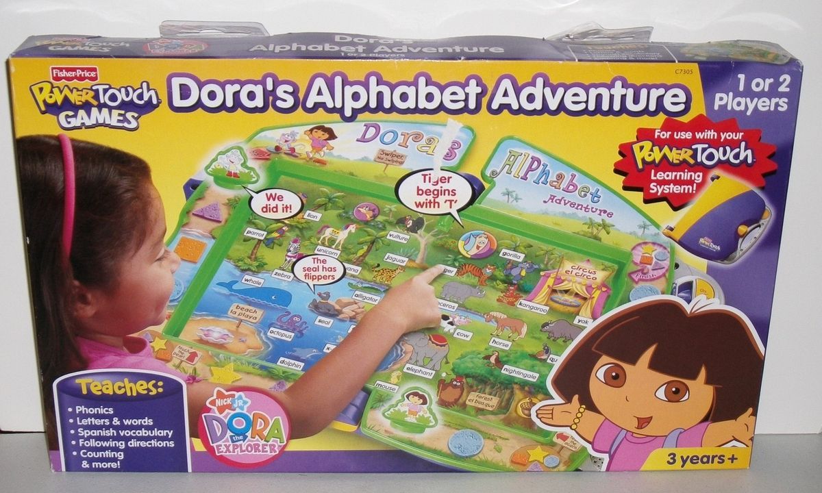 FP Power Touch Doras Alphabet Adventure Game Nick Jr