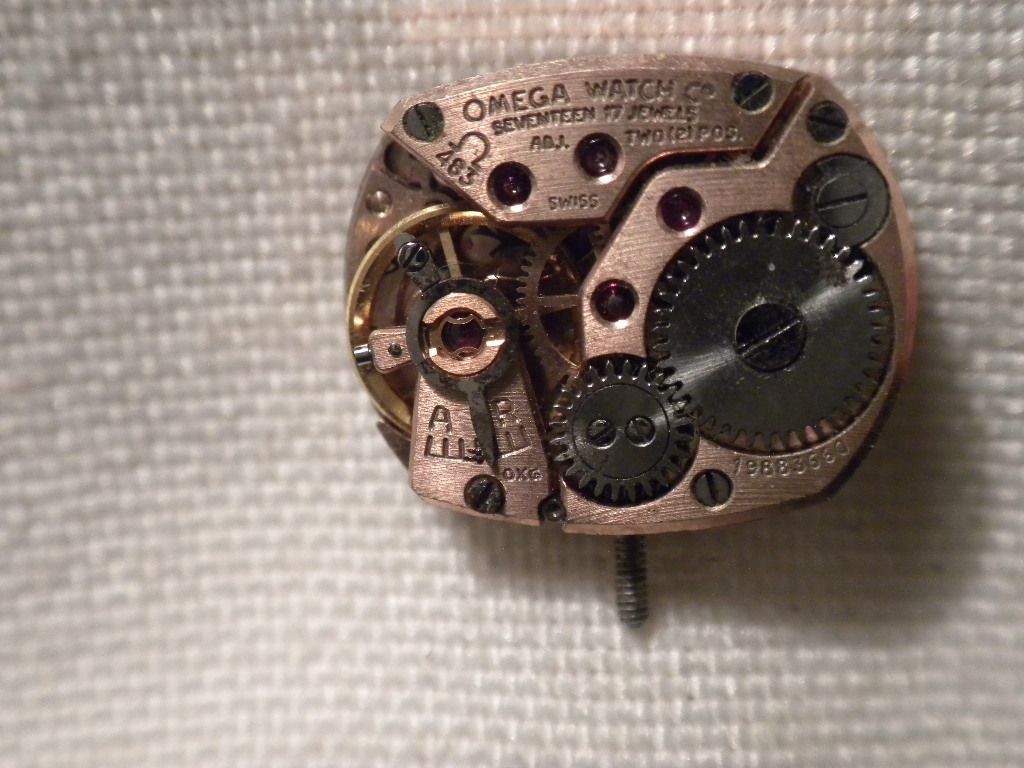 Swiss Ladies Omega 17 Jewel Model 483 Wrist Watch Movement