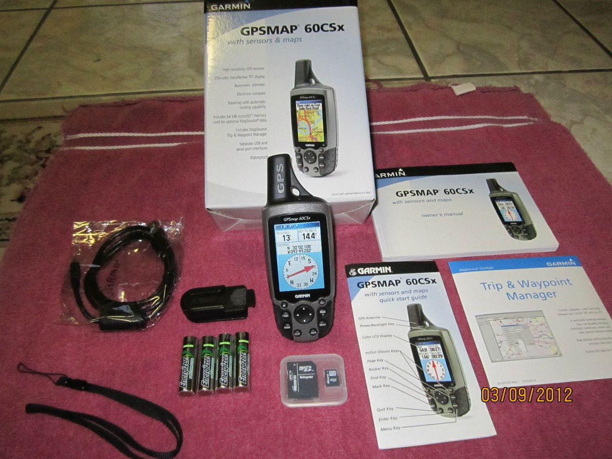 Garmin GPSMAP 60CSx