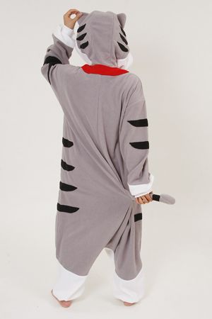 Tabby Tiger Animal Tiger Cat Costume KIGURUMI Cosplay Pajamas Party