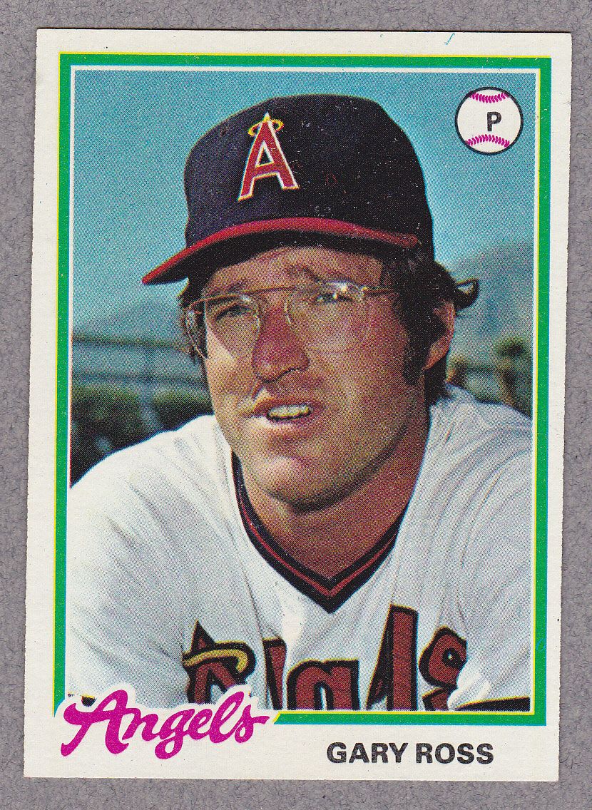  1978 Topps 291 Gary Ross Angels