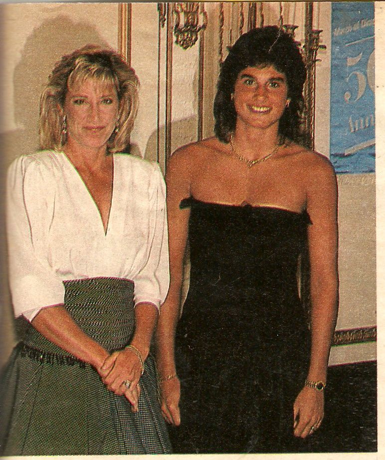 Tennis Guillermo Vilas Gabriela Sabatini Mag 1988