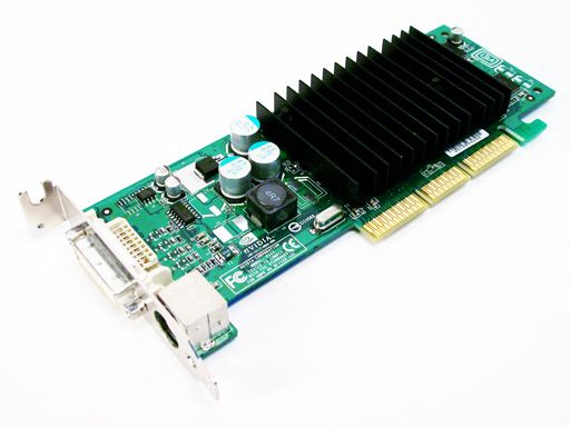 NVIDIA GeForce4 MX440 64MB 8x AGP DVI Video Card P117