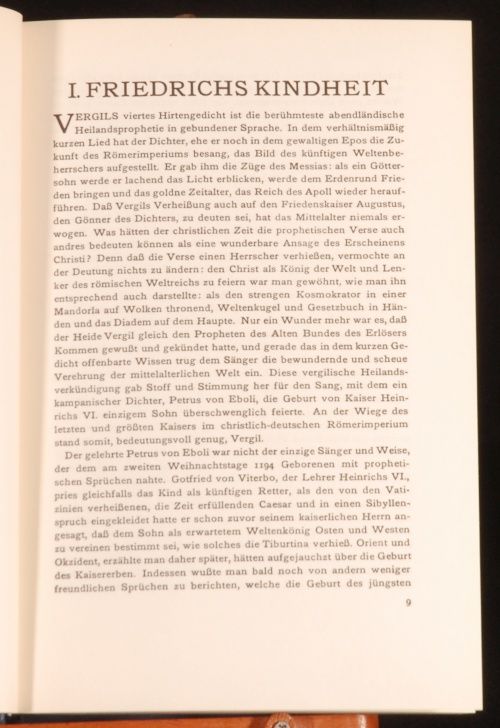 1964 2 Vols Kaiser Friedrich Der Zweite Kantorowicz