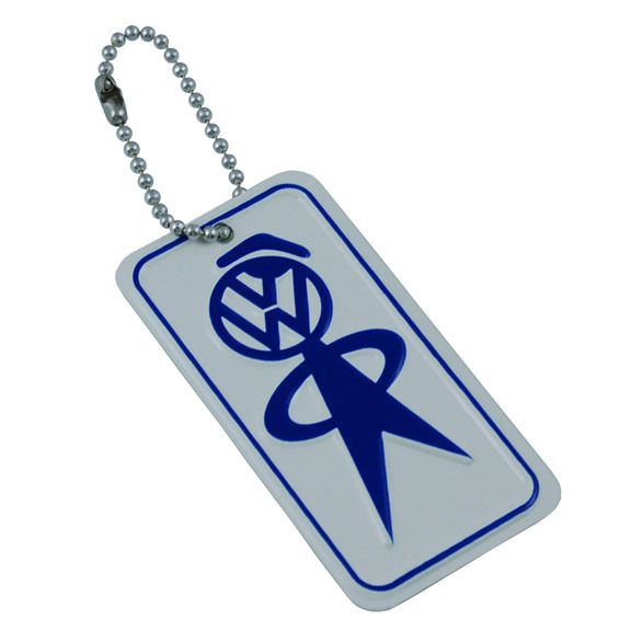 Genuine VW Volkswagen Driver Gear Otto Mechanic Keytag