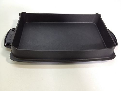 George Foreman GRP4EMB Black Evolve Grill Parts, Deep Dish Plate