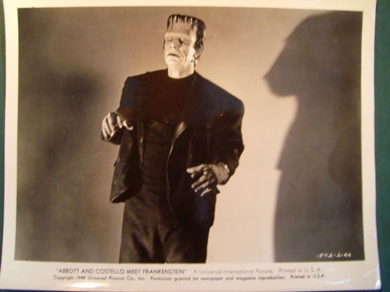 Glenn Strange Abbott Costello Meet Frankenstein Pic