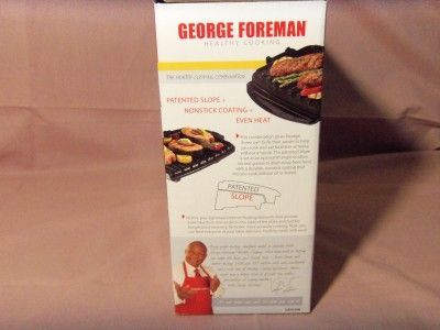 George Foreman Healthy Cooking Champ Grill