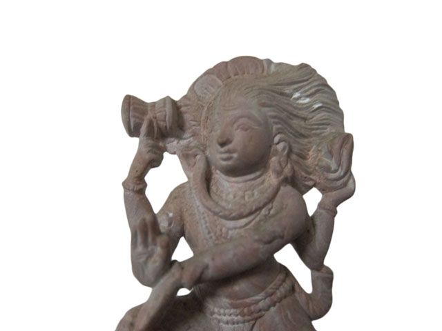 Hindu God Shiva Stone Statue Lord Shiva Dancing Sculpture Religious