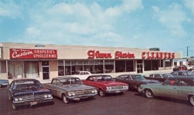 Glenn Steven Fine Cleaners Plainview Li NY Postcard