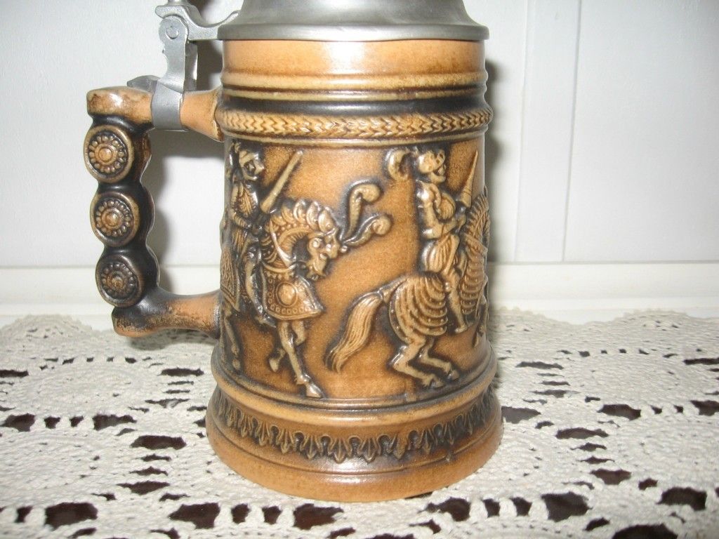 German Beer Stein Lidded