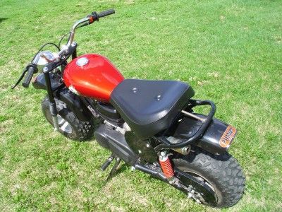 Puma 200 Adult Size Mini Chopper Gas Mini Bike Dirtbike Serengeti