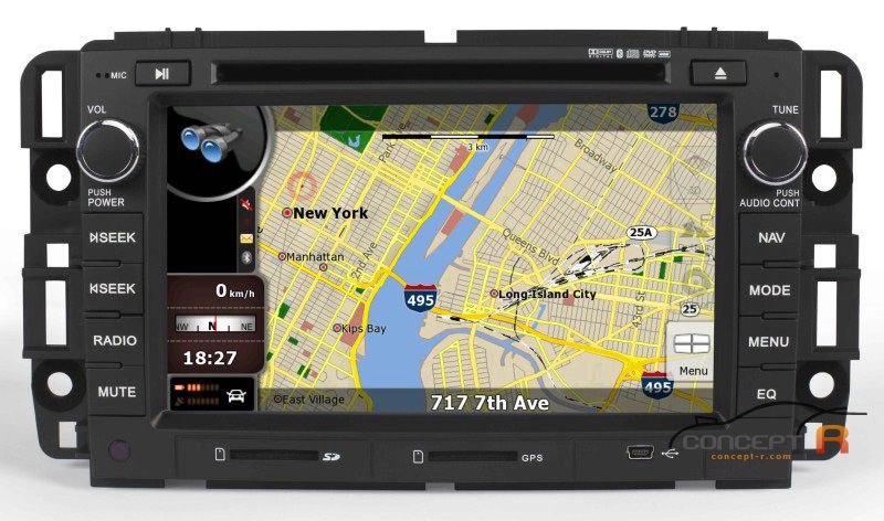 2011 12 13 GMC Sierra 2500HD DVD GPS Navigation SAT XM Radio  CD