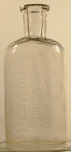 Mcmasters Getty Pharmacists St Paul Minn MN Bottle 1880 1884