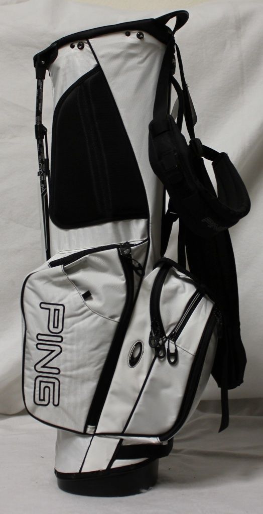 New Ping Hoffer 12 Golf Stand Bag White Black