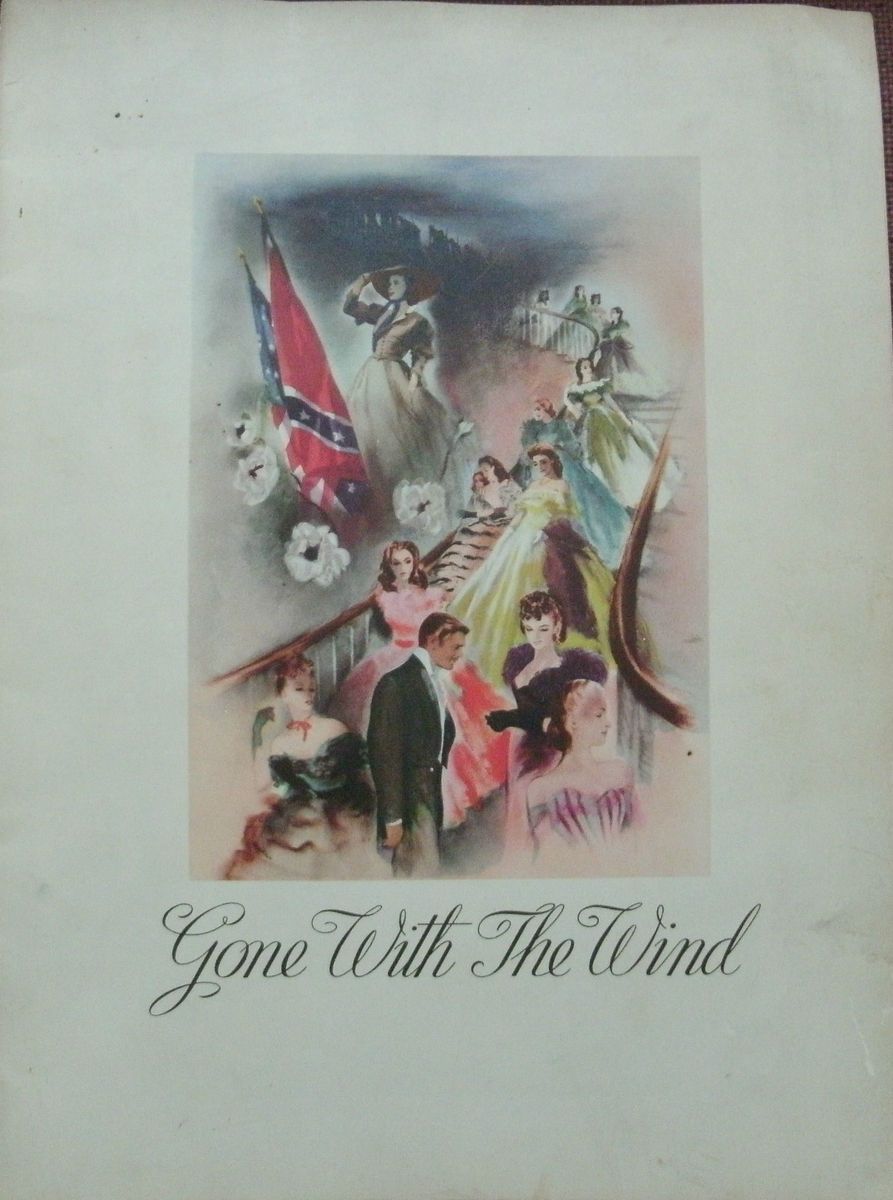 1939 Gone with The Wind Movie Souvenir Program