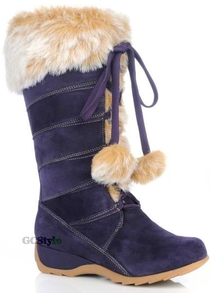 Sporto Winter Gracie Waterproof Suede Tall Boots