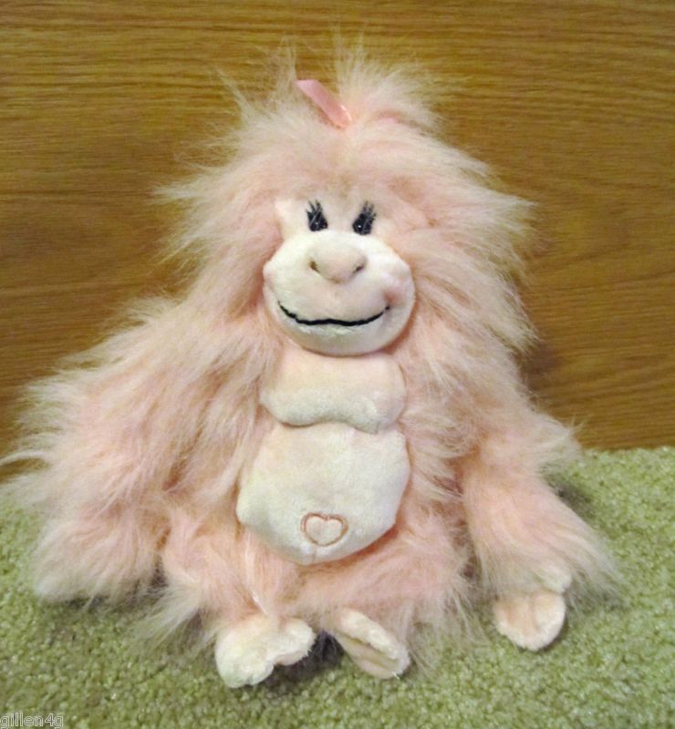 Webkinz Pink Glamorous Gorilla Soft Plush NWOT 065810329611