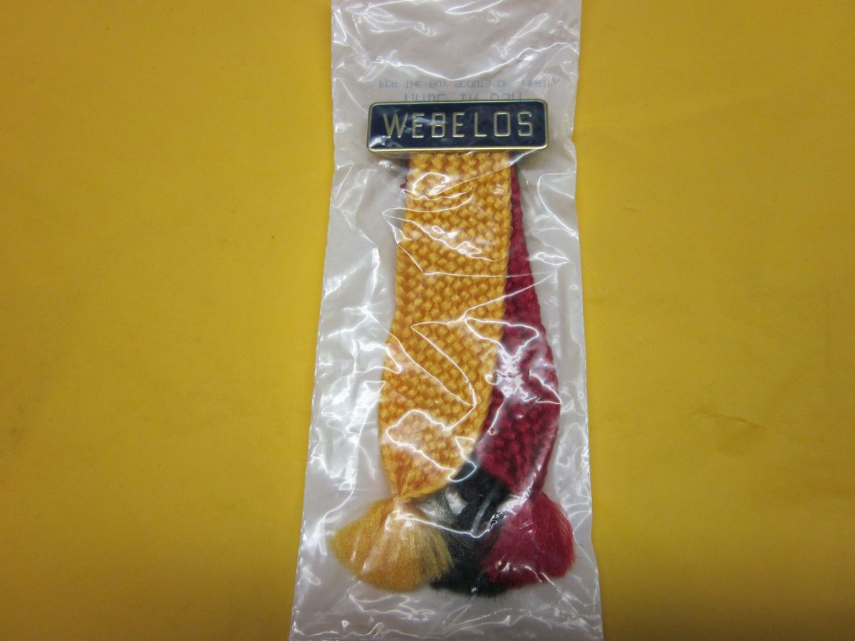 Webelo Uniform Colors New