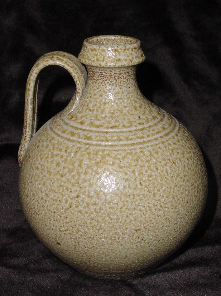 Salt Glaze Jug Jugtown Vernon Owens