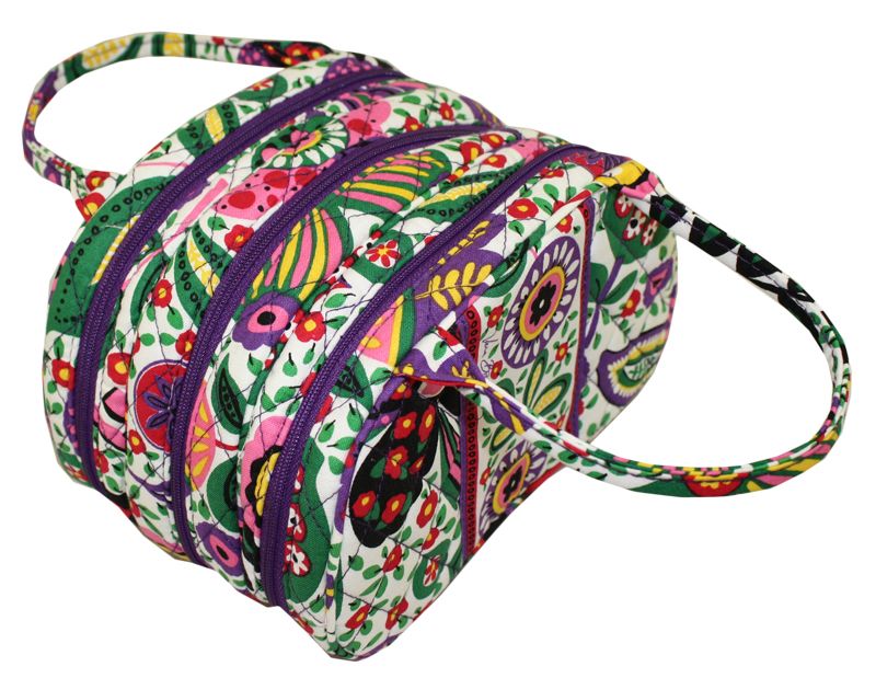 Vera Bradley Viva La Vera Three to Get Ready Case New