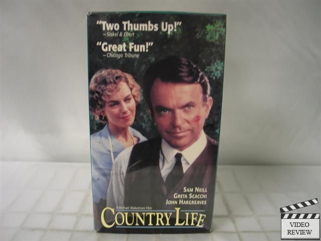 Country Life VHS Sam Neill Greta Scacchi 786936593532